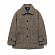 (Unisex) Cashmere Blend Glen Half Coat_Check
