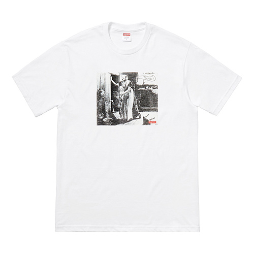 MIKE KELLEY HIDING FROM INDIANS TEE-WHITE
