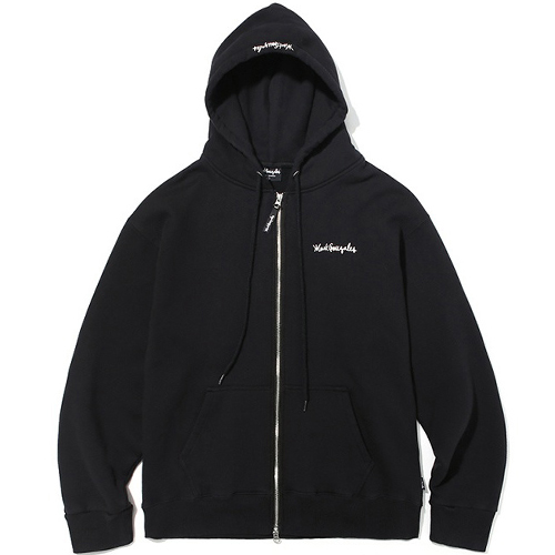 (HD12) MARK GONZALES HOODIE ZIP UP BLACK