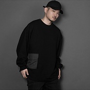 2019 Oversized Crewneck Black