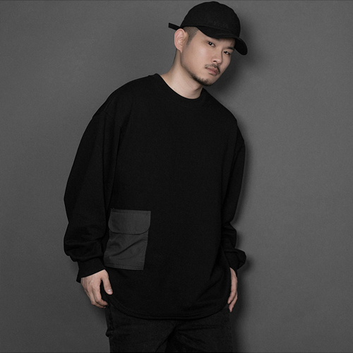 2019 Oversized Crewneck Black