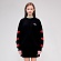 MIDDLE CHERRY SWEATSHIRT IS [BLACK]