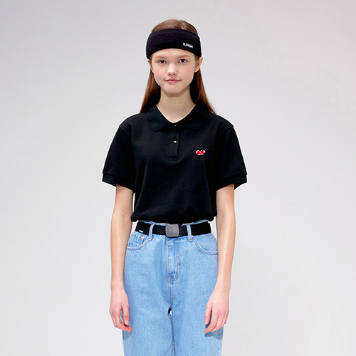 CHERRY PK T-SHIRTS IS [BLACK]
