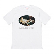 LEDA AND THE SWAN TEE-WHITE