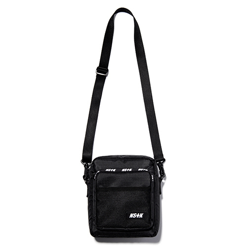 NSTK LINE NET CROSS BAG BLACK