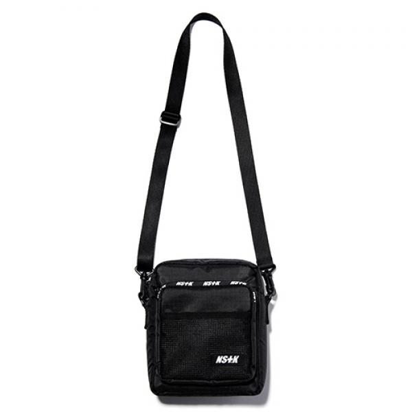 NSTK LINE NET CROSS BAG BLACK