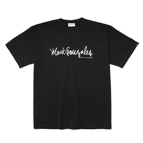 (ST03) M/G SIGN LOGO T-SHIRTS-BLACK
