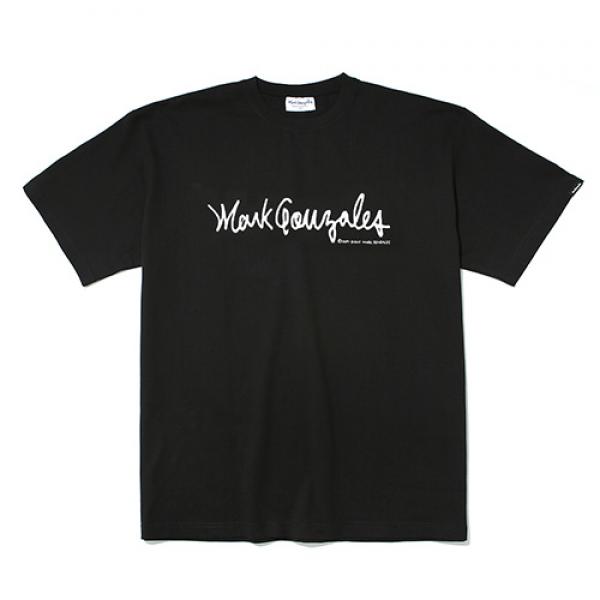(ST03) M/G SIGN LOGO T-SHIRTS-BLACK