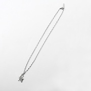 13M LOGO CHAIN NECKLACE (SILVER)