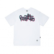 STIGMA OVERLAP OVERSIZED T-SHIRTS WHITE