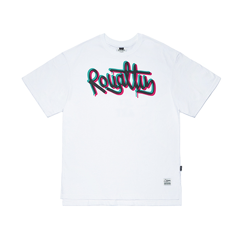 STIGMA OVERLAP OVERSIZED T-SHIRTS WHITE