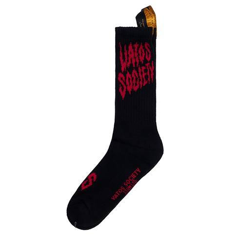 STIGMA BURN SKATE SOCKS BLACK