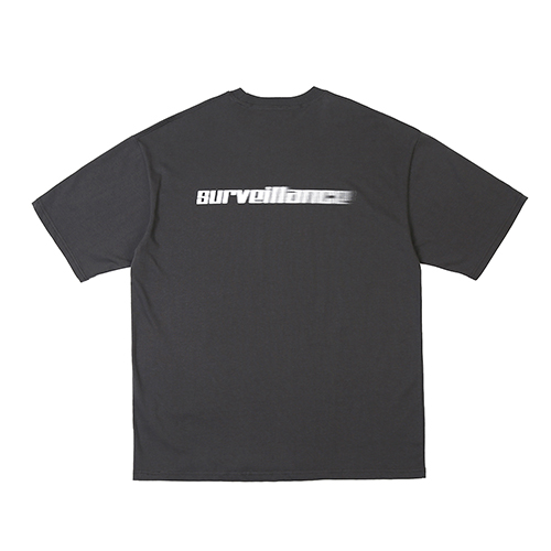 SURVEILLANCE T-SHIRTS CHARCOAL