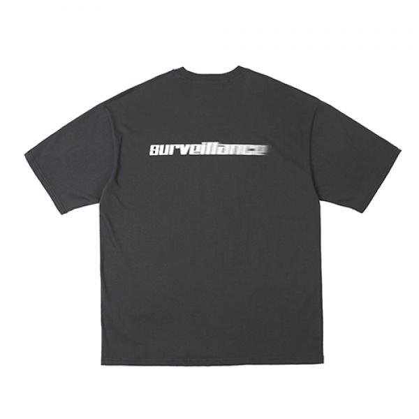 SURVEILLANCE T-SHIRTS CHARCOAL