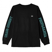 (164901907) OBEY NO ONE EYES LS TEE-BLK