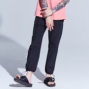 GRADATION EMBROIDERY PANTS (BLACK)