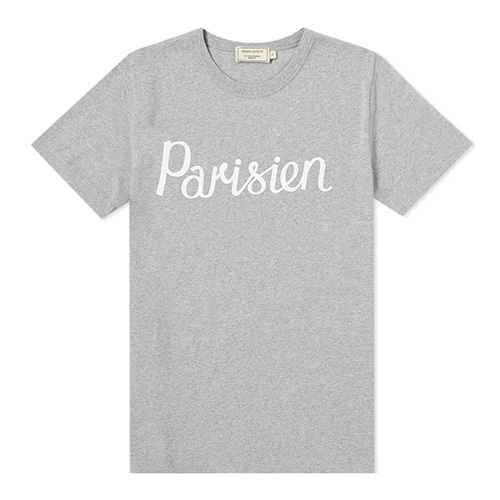 PARISIEN TEE-GREY MELANGE