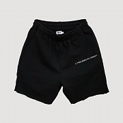 CONCEPT SWEAT SHORTS (BLACK)