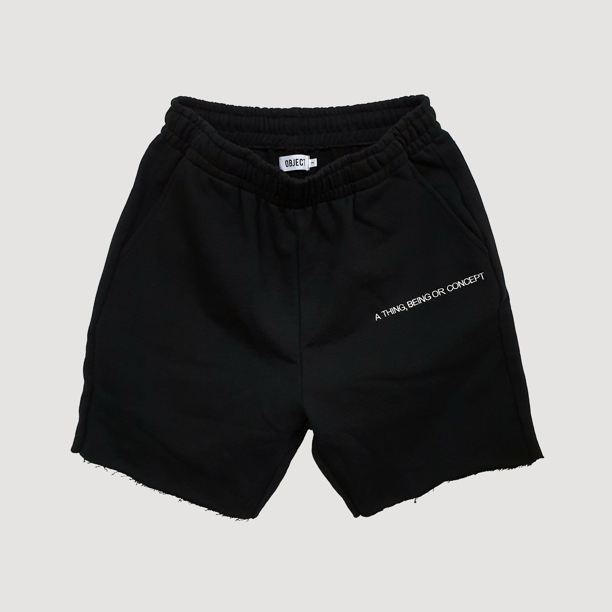 CONCEPT SWEAT SHORTS (BLACK)