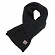 (I015469) ANGLISTIC PLAIN SCARF-BLK