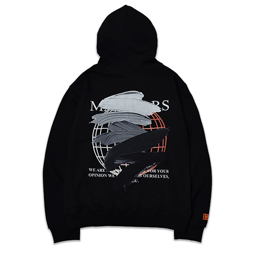 PAINTING HOODIE_BLACK