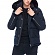 (MK2228M3Q_402) 2019  е MENS 3Q JACKET-NAVY (blk fur)