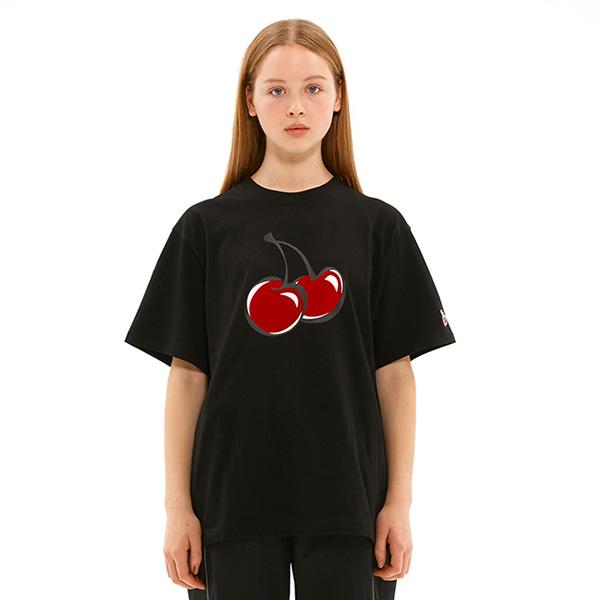 BIG CHERRY T-SHIRTS JS [BLACK]