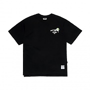 STIGMA FORK OVERSIZED T-SHIRTS BLACK