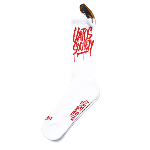 STIGMA TRICKLE SKATE SOCKS WHITE